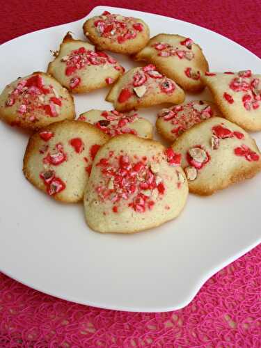 Tuiles aux pralines roses