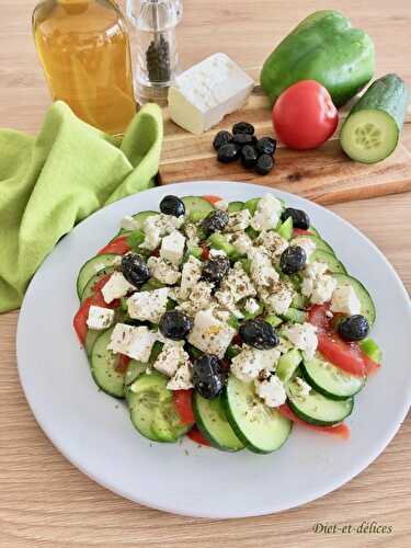 Salade grecque : Diet & Délices - Recettes dietétiques
