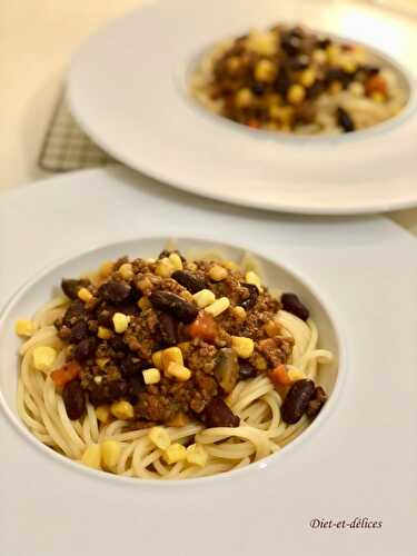 Bolognaise façon mexicaine