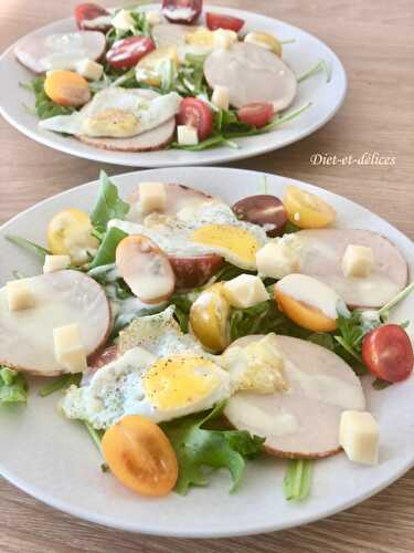 Salade gourmande au poulet : Diet & Délices - Recettes dietétiques