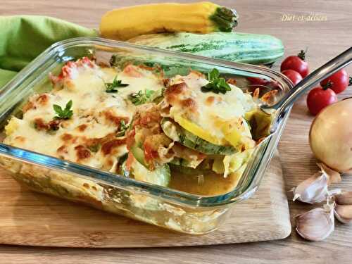 Gratin de courgettes à la provençale