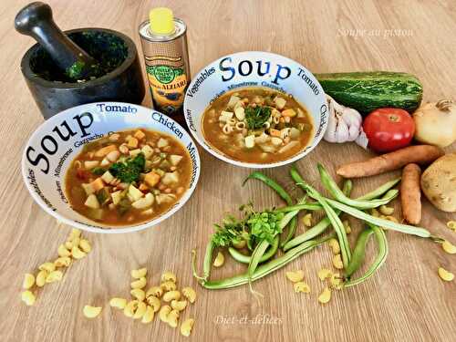 Soupe au pistou : Diet & Délices - Recettes dietétiques