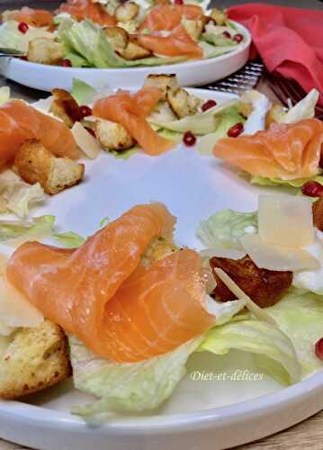 Salade au saumon fumé : Diet & Délices - Recettes dietétiques