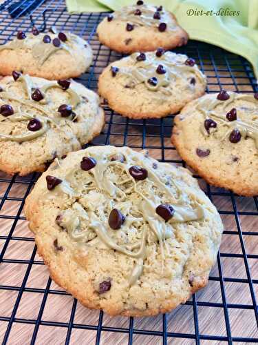 Cookies gourmands pistache et chocolat