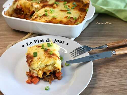 Hachis Parmentier au porc et aux petits légumes