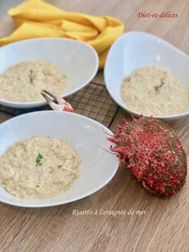 Risotto à l’araignée de mer