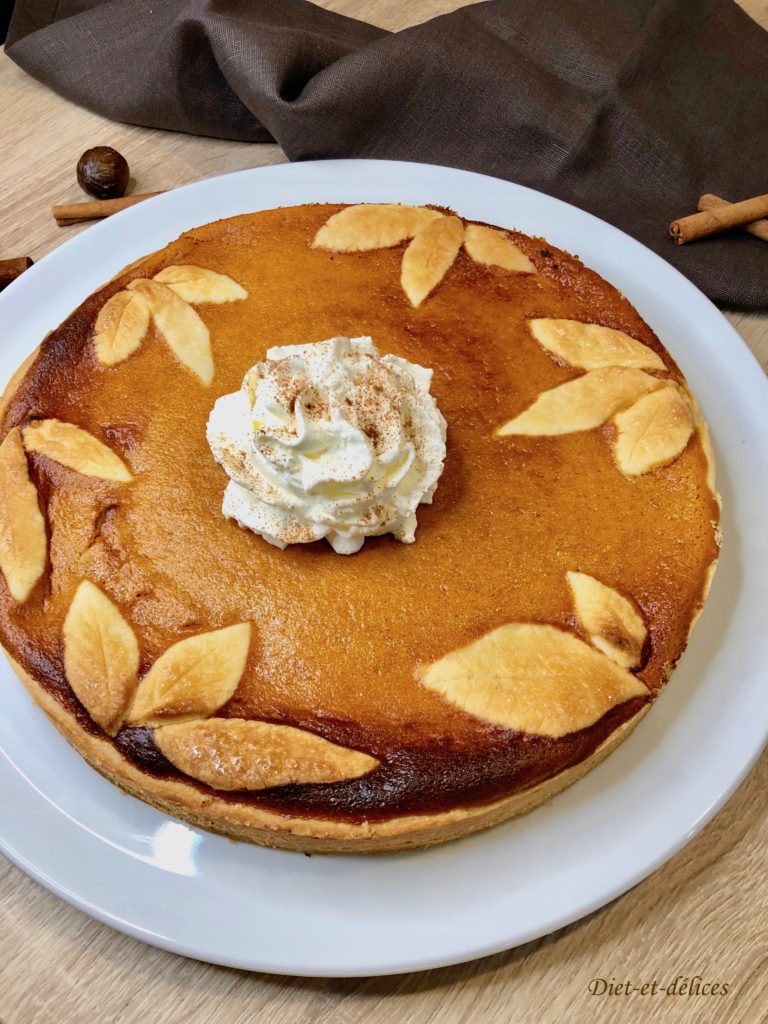 Pumpkin pie : tarte sucrée au potimarron