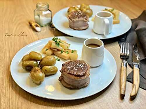 Tournedos cuisson basse température, sauce au poivre