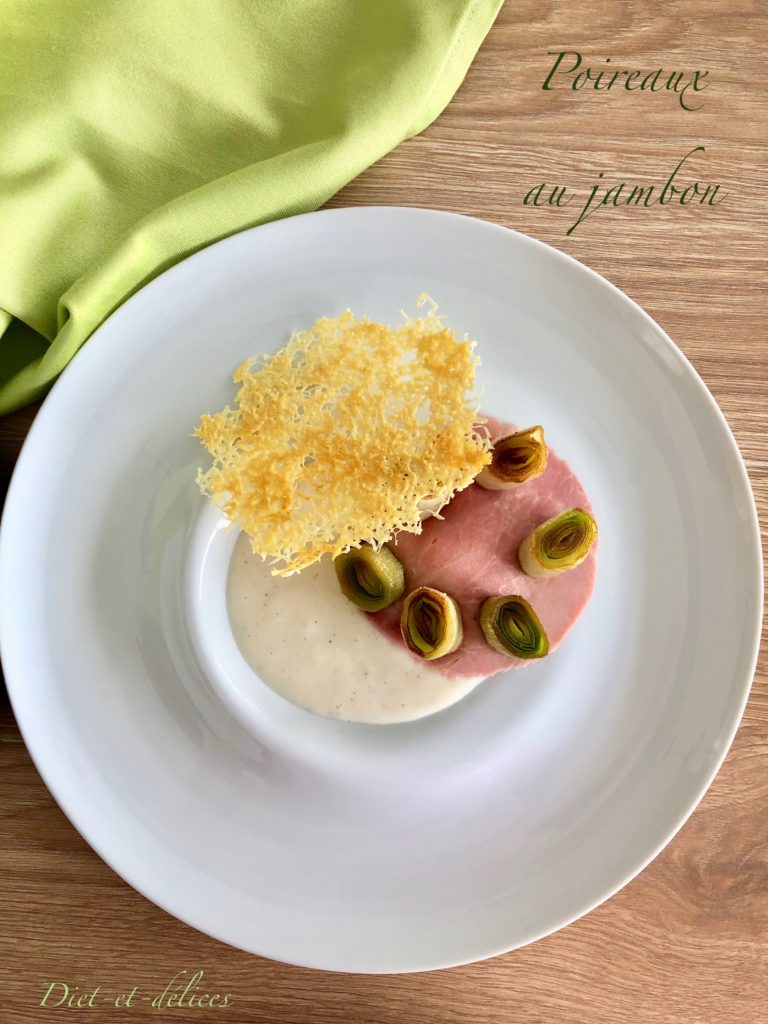 Poireaux au jambon