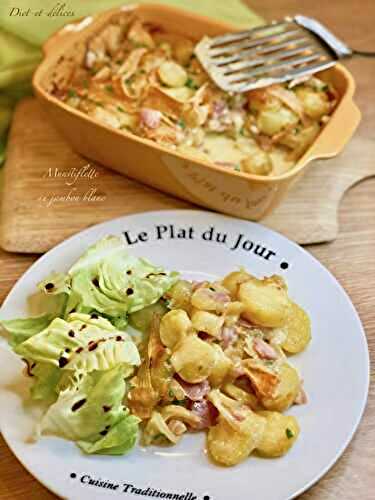 Munstiflette au jambon blanc