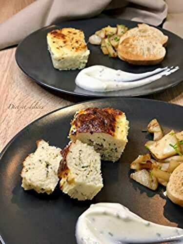 Mini terrines de poisson aux herbes fraîches