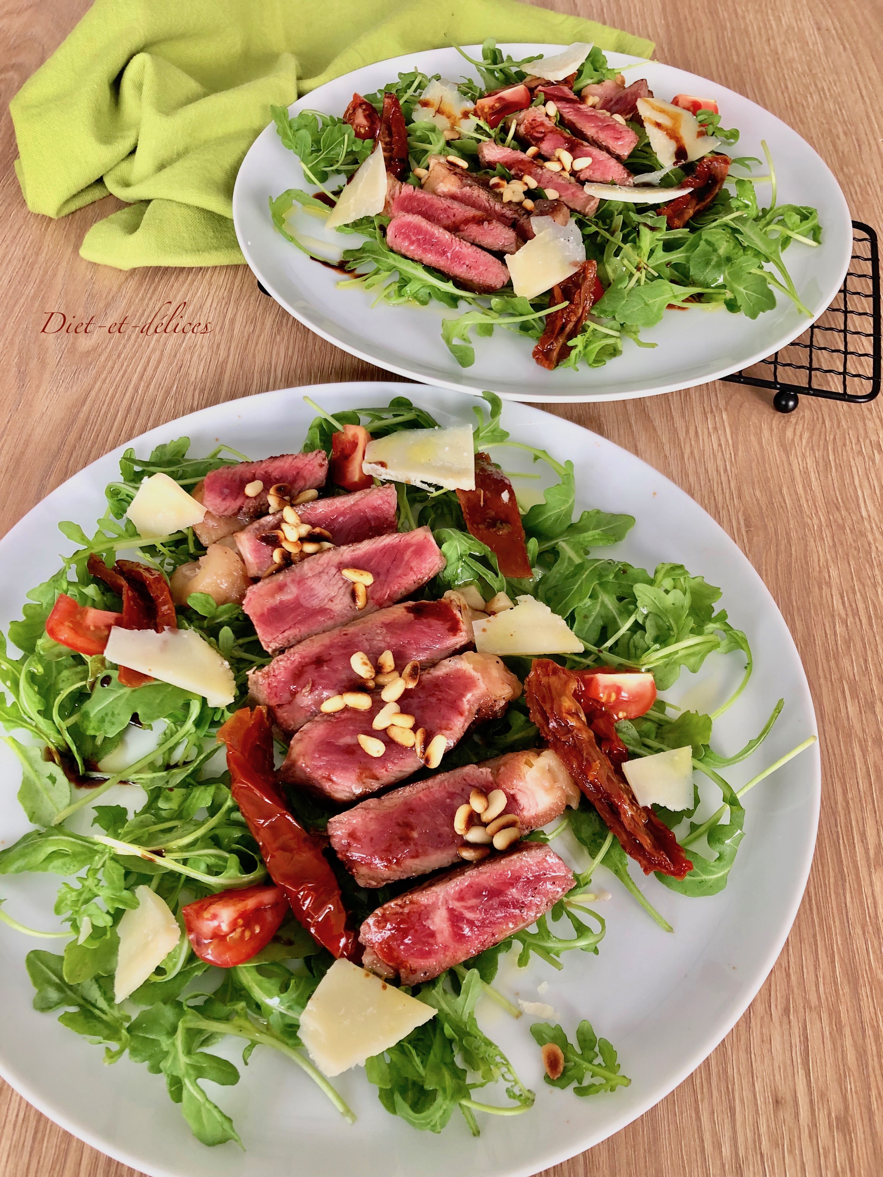 Tagliata de boeuf de Galice à l’italienne