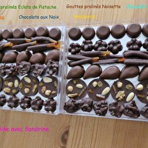 Chocolats Plaisirs aux Noix