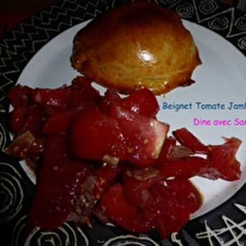 Des Beignets Tomate Jambon