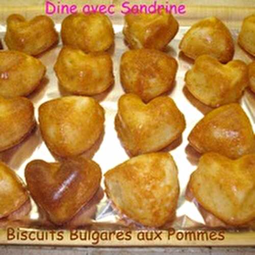 Des Biscuits Bulgares aux Pommes