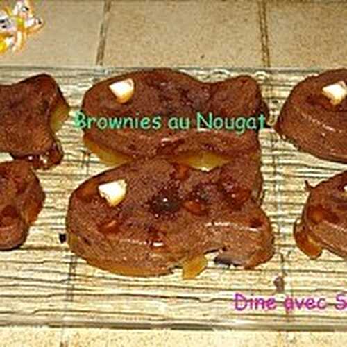 Des Brownies au Nougat