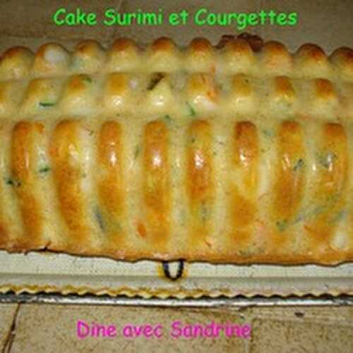 Des Cakes Surimi et Courgettes (ou Surimi et Olives vertes)