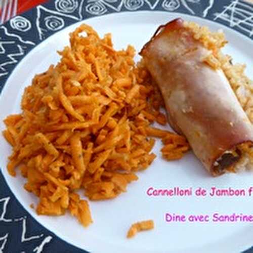 Des Cannelloni de Jambon farcis