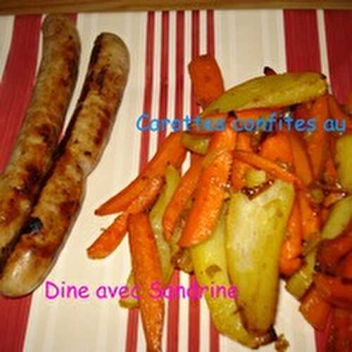 Des Carottes confites au Miel