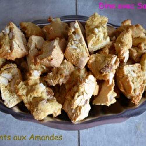 Des Croquants aux Amandes