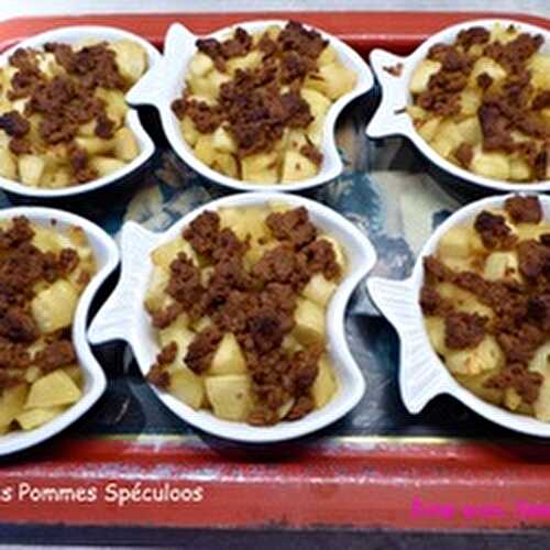 Des Crumbles Pommes Spéculoos