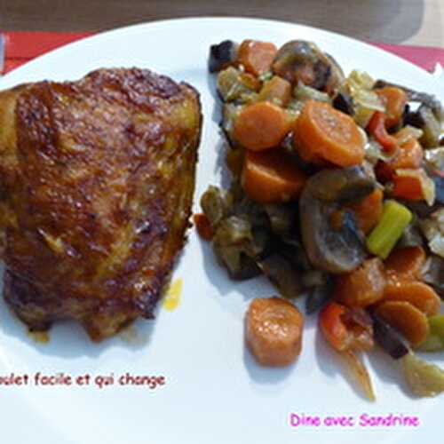 Des Cuisses de Poulet faciles et qui changent