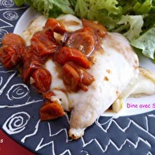 Des Escalopes Caprese