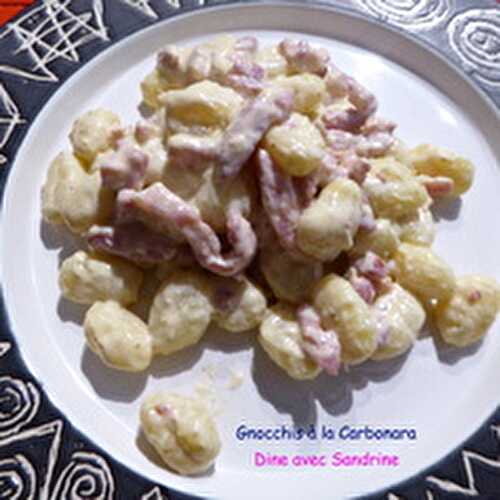 Des Gnocchis à la Carbonara