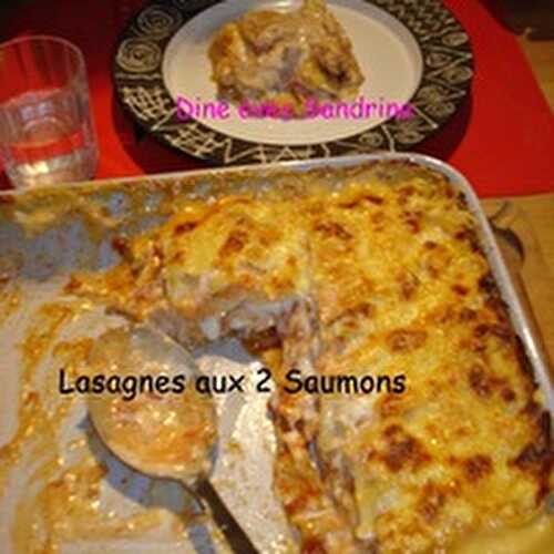 Des Lasagnes aux Deux Saumons