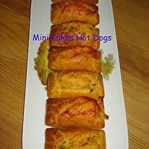 Des Mini Cakes Hot Dogs