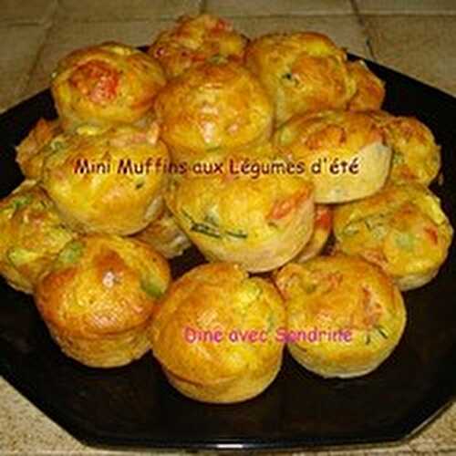 Des Mini Muffins aux Légumes d'été