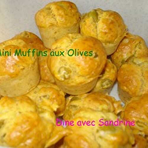 Des Mini Muffins aux Olives