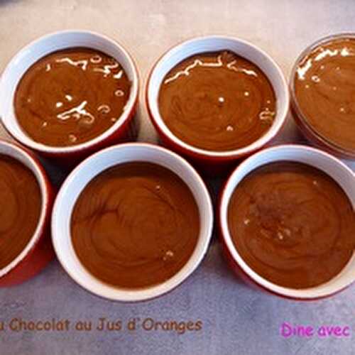 Des Mousses au Chocolat au Jus d'Oranges