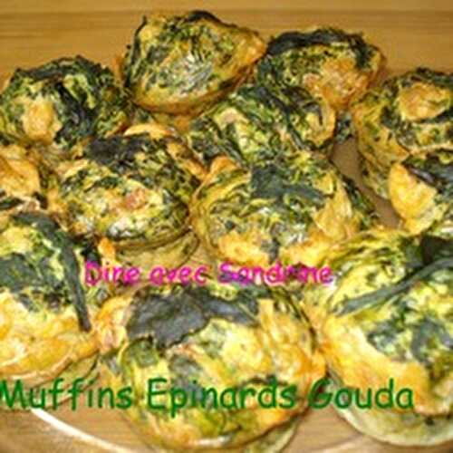 Des Muffins Epinards Gouda