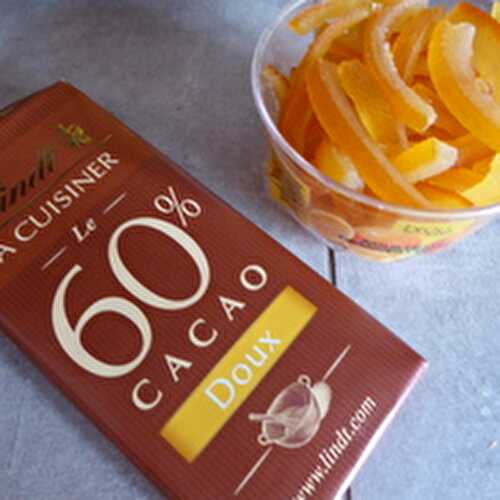 Des Orangettes au Chocolat