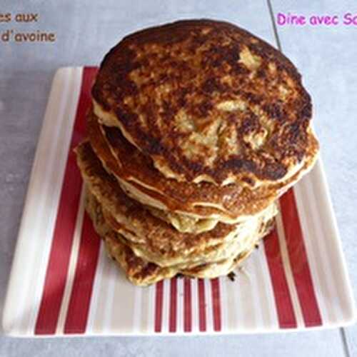 Des Pancakes aux Flocons d'Avoine