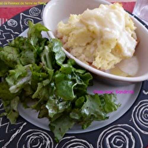 Des Pavés de Saumon et Ecrasé de Pommes de terre au Tamié