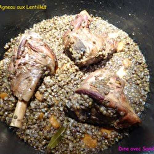 Des Souris d'Agneau aux Lentilles