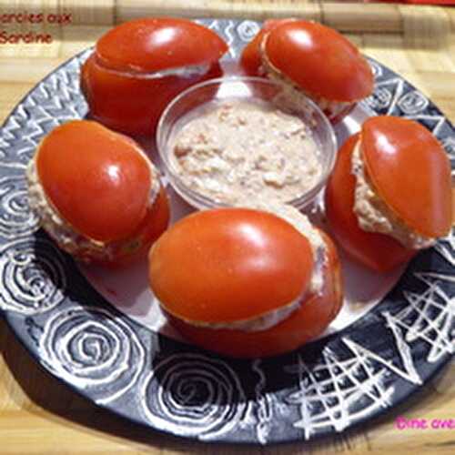 Des Tomates farcies aux filets de Sardine