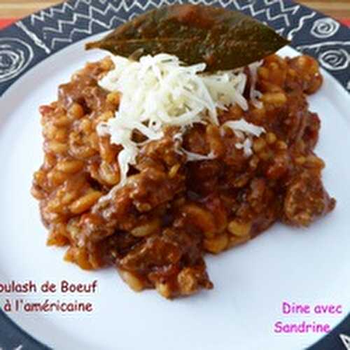 Du Goulash de Boeuf à l'américaine