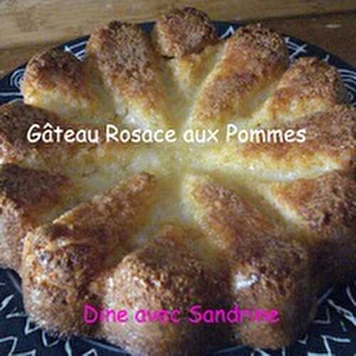 Gâteau Rosace aux Pommes