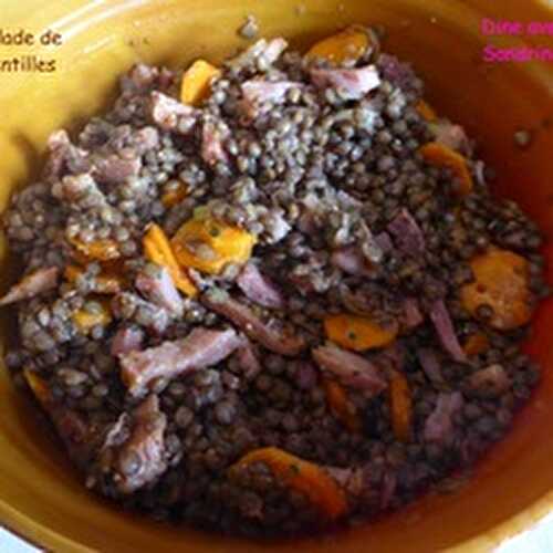 La Salade de Lentilles de Sophie Dudemaine