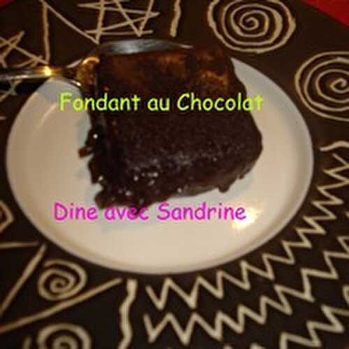 Le Fondant au Chocolat