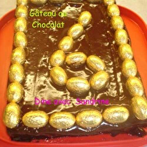 Le Gâteau au Chocolat ultra simple et rapide
