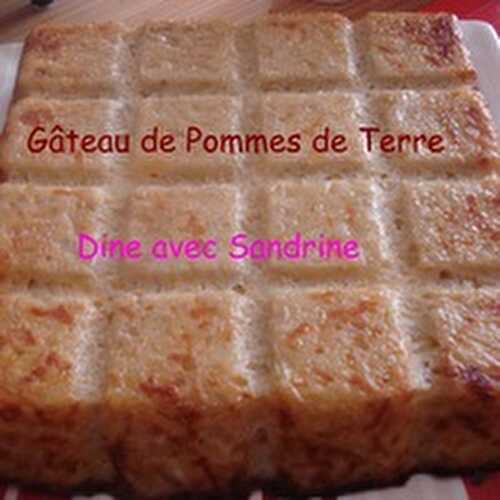 Le Gâteau de Pommes de Terre aux Oignons