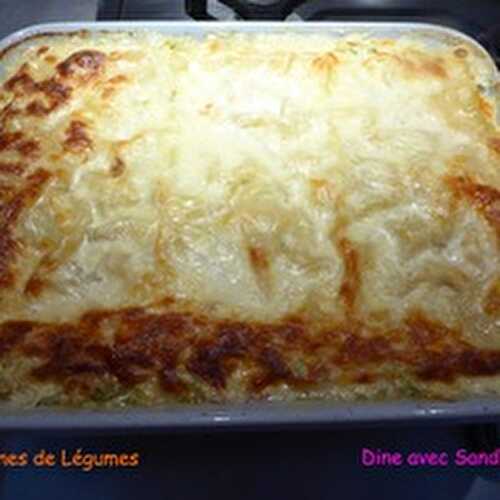 Les Lasagnes de Légumes de Sophie Dudemaine (sans viande)