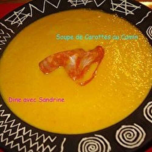 Ma Soupe de Carottes au Cumin