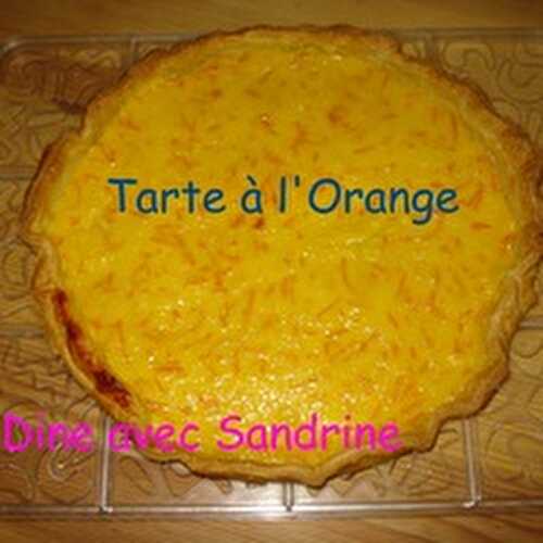 Ma Tarte à l'Orange