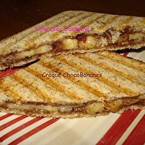 Mes Croques ChocoBananes