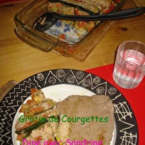 Mon Gratin de Courgettes